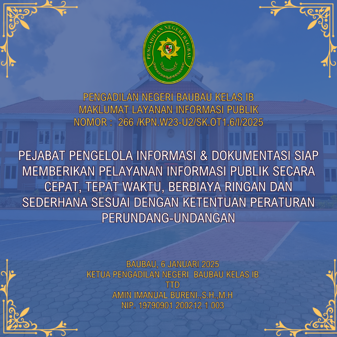 Maklumat Layanan Informasi Publik